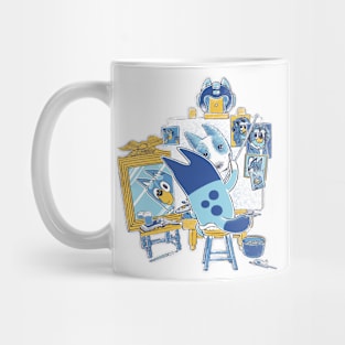 Bluey Portrait Mug